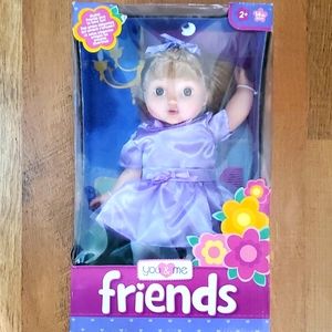 You & Me 14 inch Blond‎ Hair Doll NIB